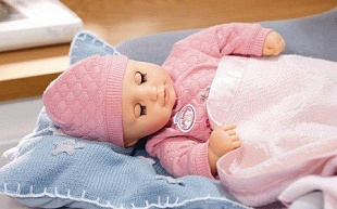 Кукла Zapf Creation Baby Annabell Веселый малыш 700594