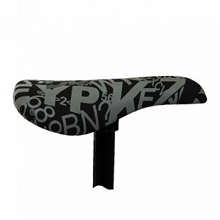 Велоседло DDK FIX-2 C17 black/white/dark grey