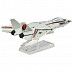 Машинка Hot Wheels Premium Pop Culture Combat Jet Skystriker (HXD63 JBL77)