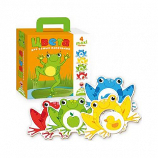 Игра настольная Vladi Toys Карточки-сортеры Цвета VT2904-08