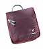 Косметичка Deuter Wash Center II aubergine-fire