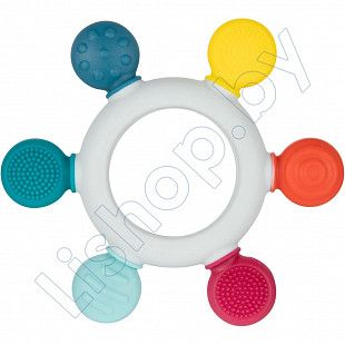 Прорезыватель Canpol babies с силиконовыми и деревянными элементами (80/305)