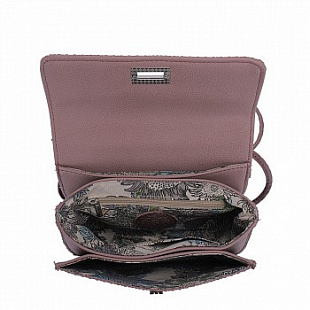 Сумка городская Ors Oro CS-0010 /2 dark fawn pink
