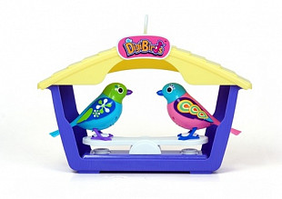 Игровой набор DigiFriends Большой дом для птиц 88026S blue/pink
