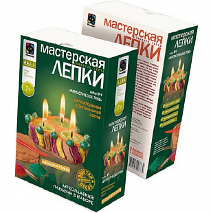 Творческий набор Fantazer 67763 Глиняная свеча «Фантастическое трио» 217024