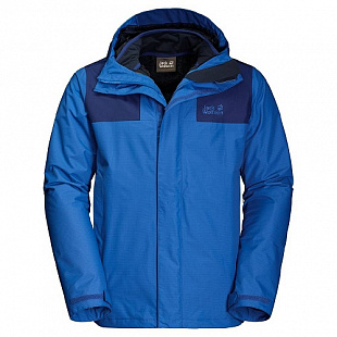 Куртка мужская Jack Wolfskin Rocky Pass Jacket blue