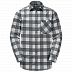 Рубашка мужская Jack Wolfskin Red River Shirt ebony checks