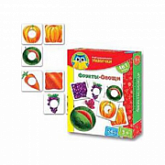 Игра Vladi Toys Умнички Фрукты овощи VT1306-06
