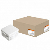 Коробка распределительная Tdm с крышкой 80х80х50мм IP54, 7вх.SQ1401-0112