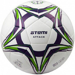 Мяч футбольный Atemi Attack 3р PVC