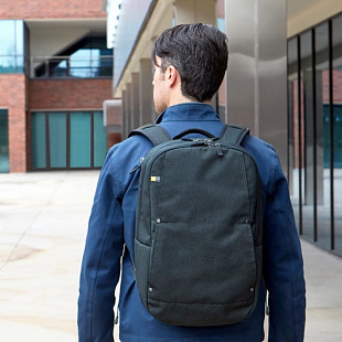 Рюкзак для ноутбука Case Logic Huxton 15.6 Daypack HUXDP115K Black (3203361)