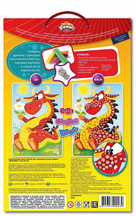 Набор для детского творчества Dalis Мозаика из пластилина Драконыч MC-303