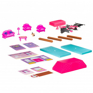 Игровой набор 2-этажный дом Forest Ttibe 60233 с фигурками зверюшек