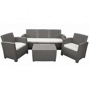 Комплект садовой мебели Sundays Roxy 1806-136-C1 gray