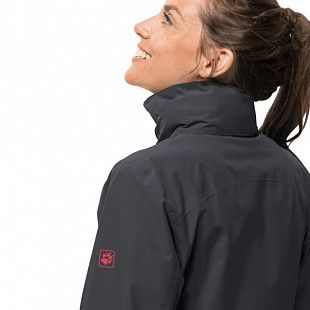 Куртка женская Jack Wolfskin Evandale Jacket W ebony