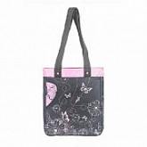 Сумка городская GRIZZLY MD-409-2 /4 grey/pink