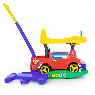 Автомобиль-каталка Полесье Пикап многофункциональный 63090 red