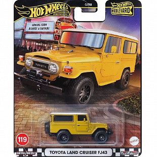 Машинка Hot Wheels Premium Toyota Land Cruiser FJ43 (GJT68 JBL25)