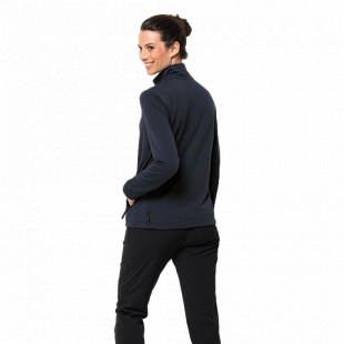 Джемпер женский Jack Wolfskin Jwp Midlayer W night blue