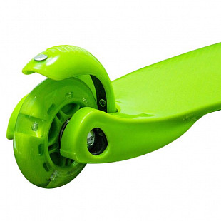 Самокат-кикборд Novatrack Disco-kids Green 120H.DISCOKIDS.GN7