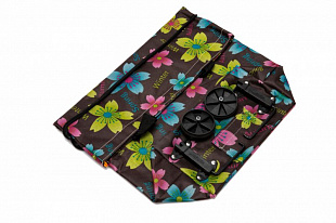 Хозяйственная складная сумка Bradex с выдвижными колесиками TD 0515