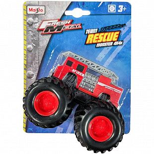 Машинка Maisto Team Rescue Monster 4x4s (15375) red