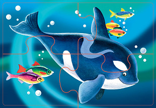 Пазл-мозаика Step Puzzle Морские жители SP-70105