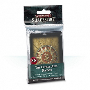 Протекторы для карт Games Workshop Warhammer Underworlds Shadespire: The Chosen Axes Sleeves 110-20