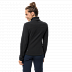 Джемпер женский Jack Wolfskin Kiruna Jacket W black
