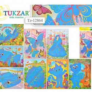 Альбом для творчества Гравюра голографическая TZ 12864