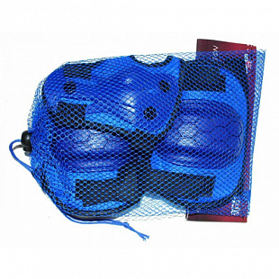 Роликовая защита Zez Sport 1527M-1 Blue