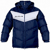 Зимняя спортивная куртка Givova Podio G009 blue/white