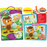 Набор для детского творчества Dalis Раскраска из пластилина Муравьишка Кузя МС-109