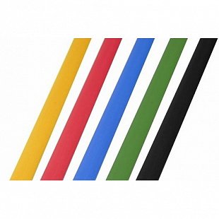 Набор термоусадочной трубки Rexant 4 / 2 мм, пять цветов 29-0154