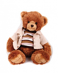 Мягкая игрушка Gulliver Мишка в полосатом жакете и пиджаке, 25 см 18-3105В-1
