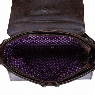 Сумка городская Ors Oro CW-919 /2 dark brown