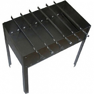 Мангал Рубин-7 Походный с шампурами (400x250x40 см, толщ. 0,,8 см) 080505-2