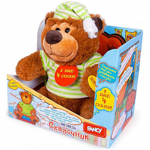 Интерактивная игрушка Fancy Медведь-сказочник MCHN01/M