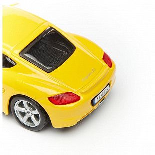 Коллекционная машина Bburago 1:32 Porsche Cayman S (18-43003) yellow