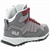 Ботинки женские Jack Wolfskin Maze Texapore Mid W tarmac grey / burgundy