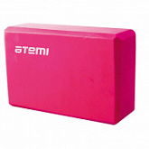 Блок для йоги Atemi AYB01P pink