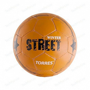 Мяч футбольный Torres Winter Street F30285 orange/black