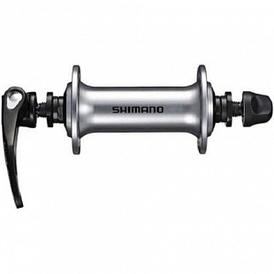 Втулка передняя Shimano Sora HB-RS300 эксцентрик QR 133 мм, silver, EHBRS300AAS