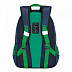 Рюкзак школьный GRIZZLY RB-054-5 /3 blue/green