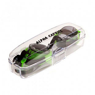 Очки для плавания Alpha Caprice KD-G20 black/green