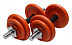 Набор гантелей USA Style SS-LDBS-213-D25 orange