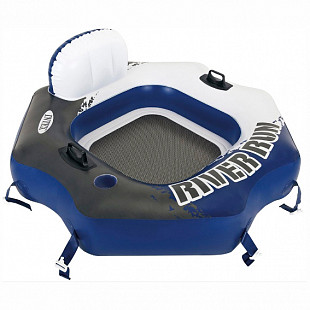 Надувной круг-шезлонг Intex River Run Connect Lounge 58854EU 130х126 см