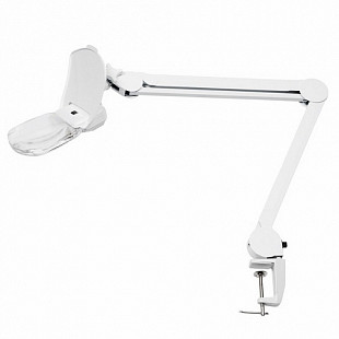 Лупа на струбцине Rexant квадратная 3D+20D с подсветкой 6 LED Expert 31-0565