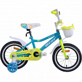 Велосипед Aist Wiki 14" (2019) Turquoise/Light Green