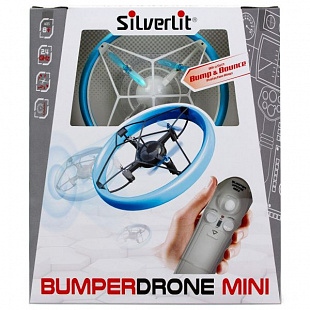 Квадрокоптер Silverlit Мини Бампер Дрон 84820 blue